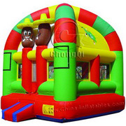 inflatable bouncer slide